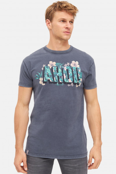 Derbe Hawahoi Herren T-Shirt Navy Blau Grau Nachhaltig Derbe Hawahoi Herren T-Shirt Navy Blau Grau Nachhaltig