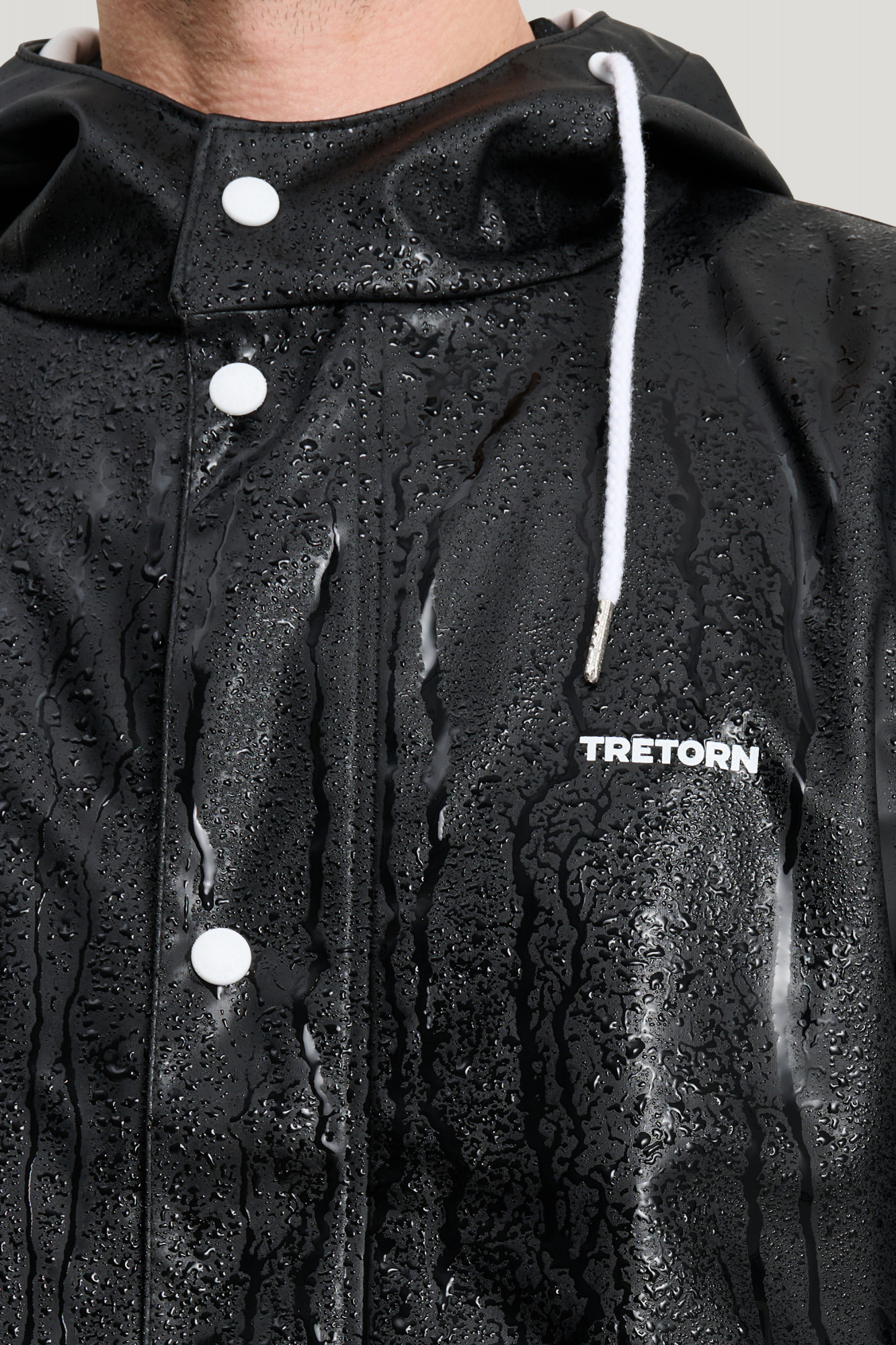 Tretorn Wings Regenjacke Unisex Schwarz