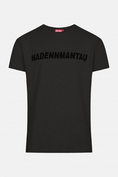 kk Derbe Nadennmantau Herren T-Shirt Phantom Schwarz Derbe Nadennmantau Herren T-Shirt Phantom Schwarz