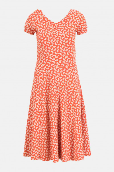 Blutsgeschwister Picknick Party Damen Kleid Smoochy Summer Rot Weiß Baumwolle Nachhaltig Blutsgeschwister Picknick Party Damen Kleid Smoochy Summer Rot Weiß Baumwolle Nachhaltig