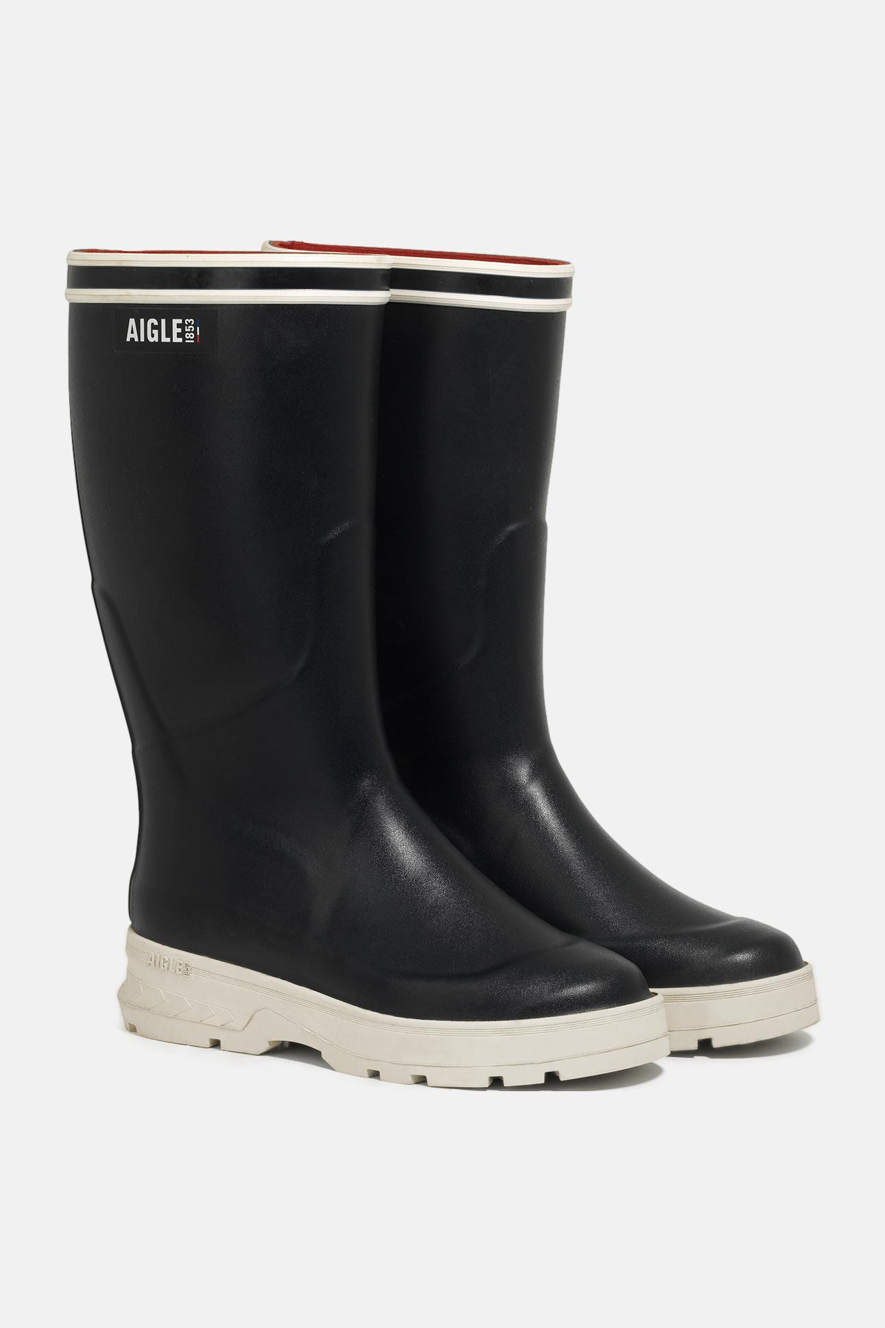 Aigle Gummistiefel Navira Herren Dunkelblau Hochseestiefel