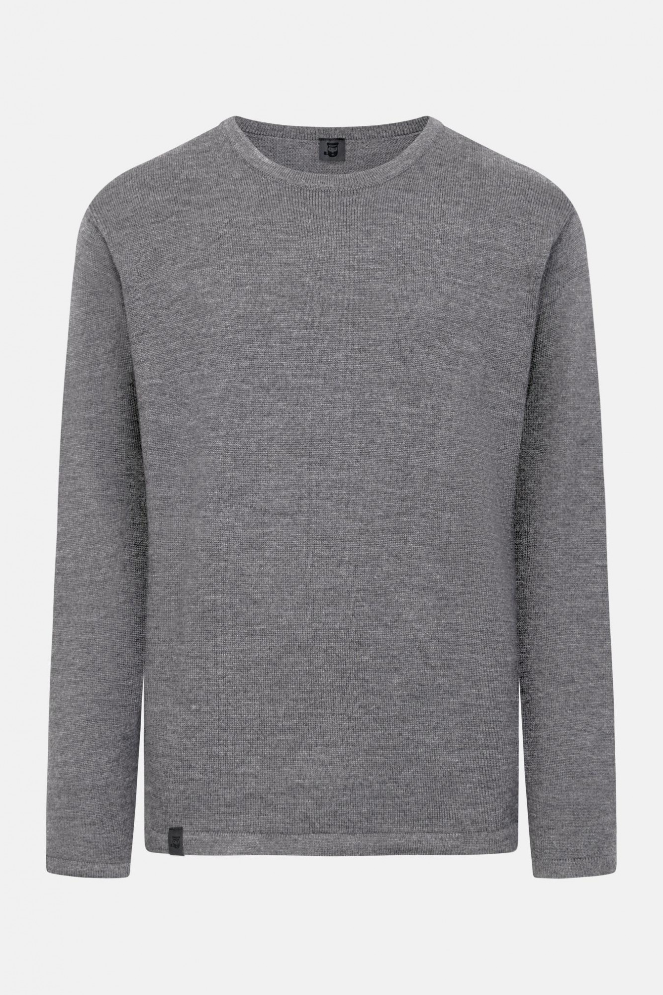 Hanseheld Herren Strickpullover Merino Grau