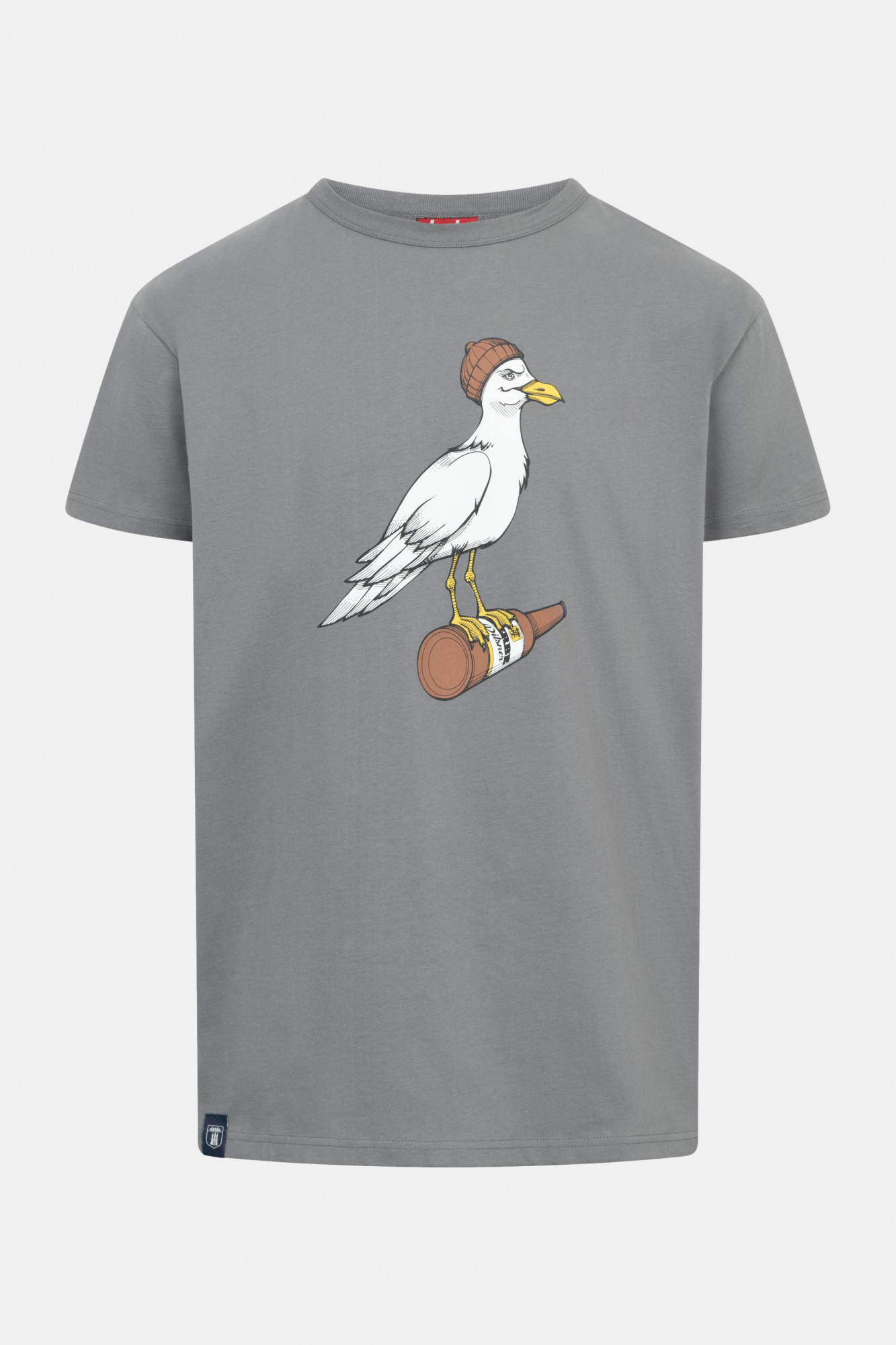 T-Shirt Sturmmöwe Grau für Herren von derbe