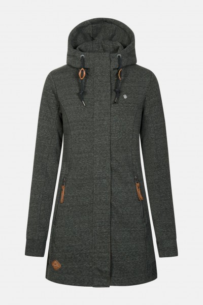 Ragwear Letty Damen Jacke Schwarz Melange
