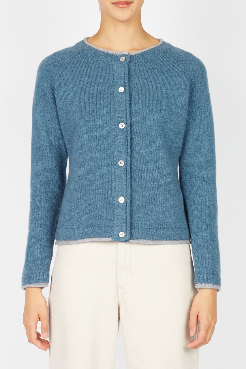 IrelandsEye Strickjacke Killiney Damen Blau Harbour