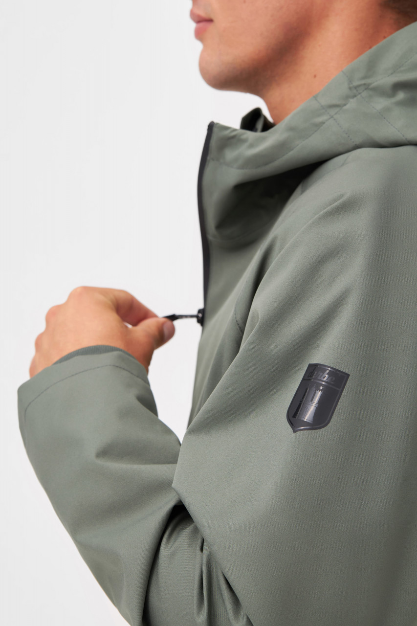 Derbe Regenjacke Deutby Herren Oliv Grün