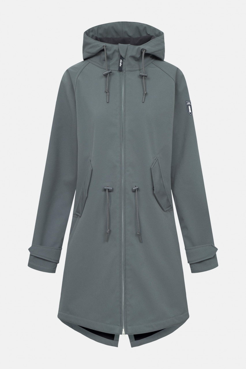 Derbe Softshelljacke Friese Island Damen Grau