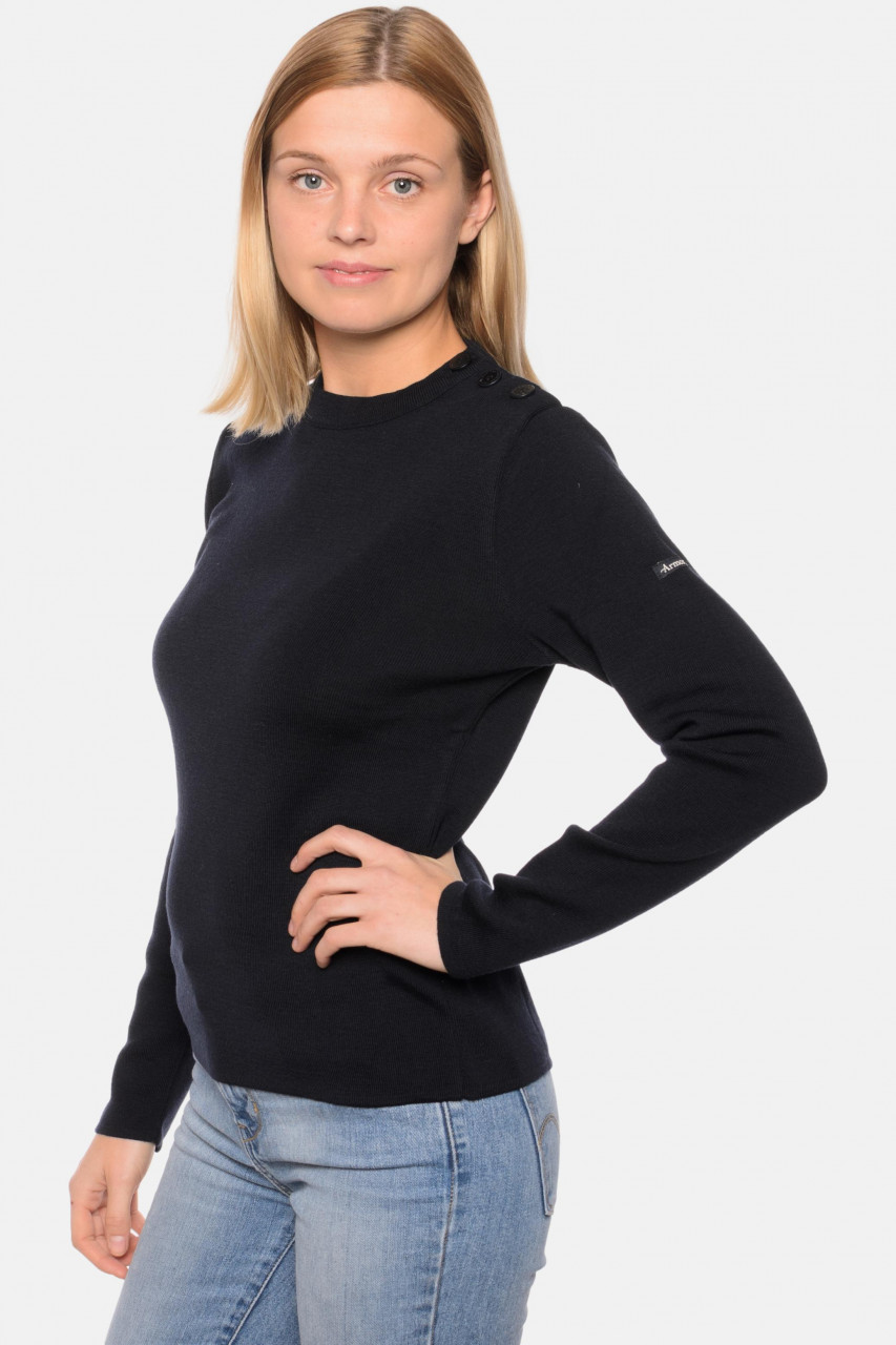 Armor Lux Damen Pullover Briac blau