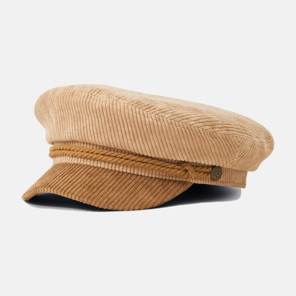Brixton Fiddler Cap Elbsegler Mojave Medal Bronze Hellbraun Karamell Cord
