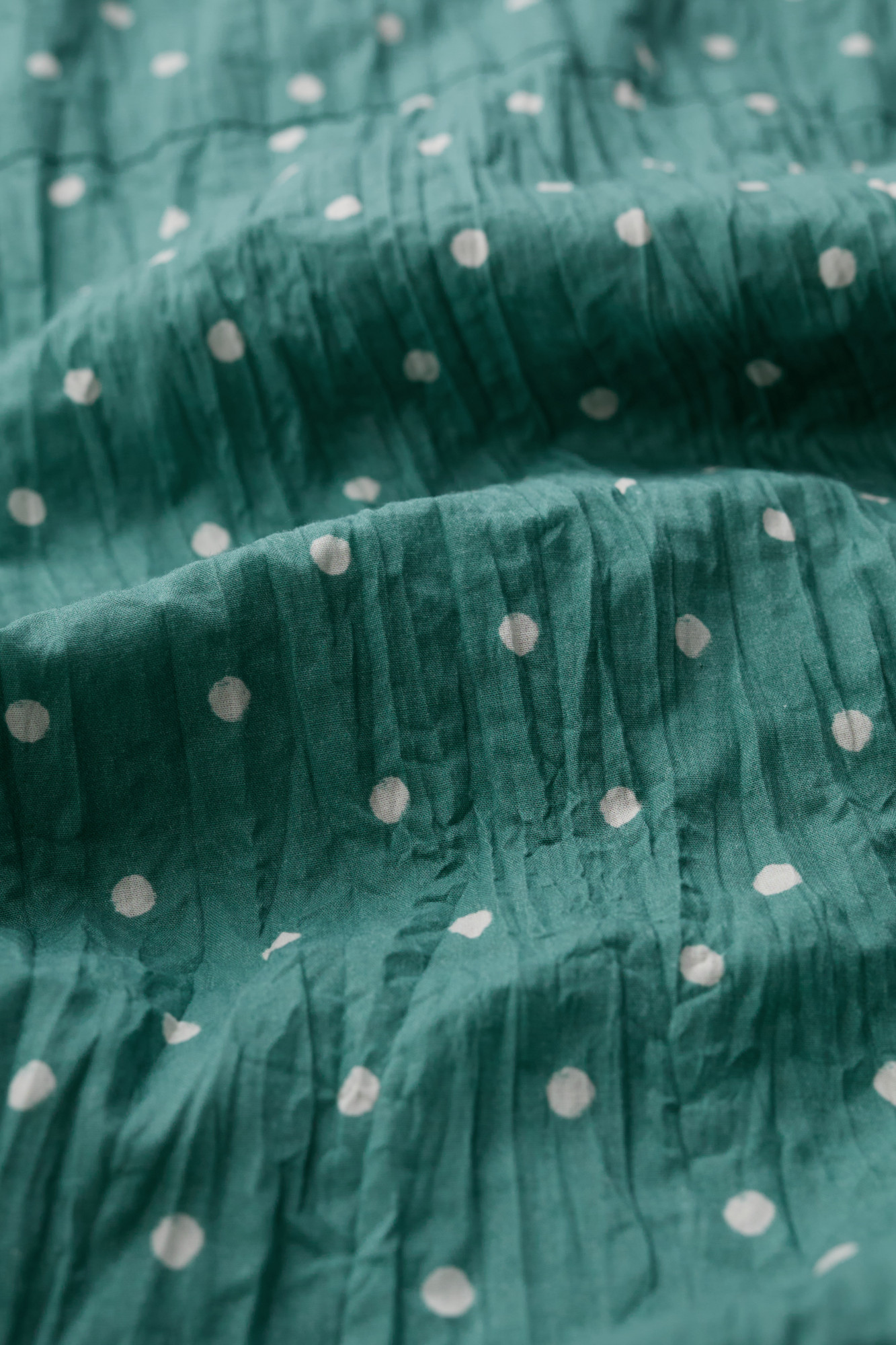 Seasalt Bluse Larissa Damen Türkis Hellblau Punkte Spot