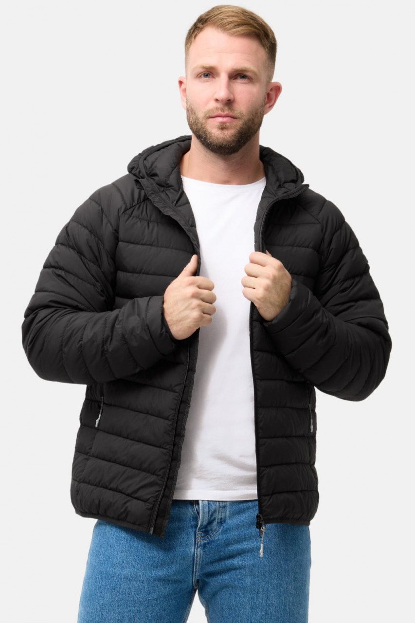 Derbe Herren Steppjacke Lightby Schwarz Übergangsjacke