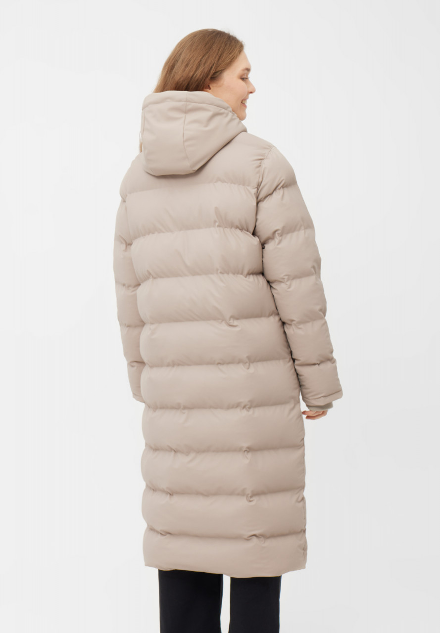 Derbe Wintermantel Interholm Damen Beige Puffer