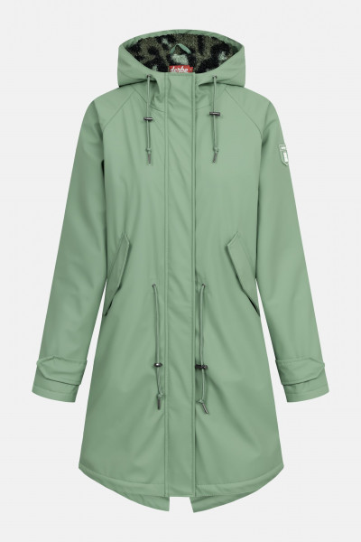 Derbe Regenjacke Friese Tidaholm Leo Damen Hellgrün Gefüttert