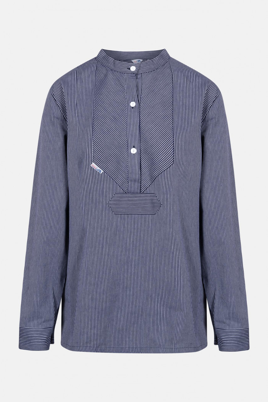 Fischerhemd  Blau für Damen von modAS