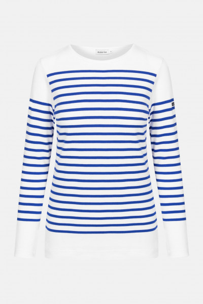 Streifenshirt Amiral Weiß Sternblau Gestreift für Damen von Armor Lux