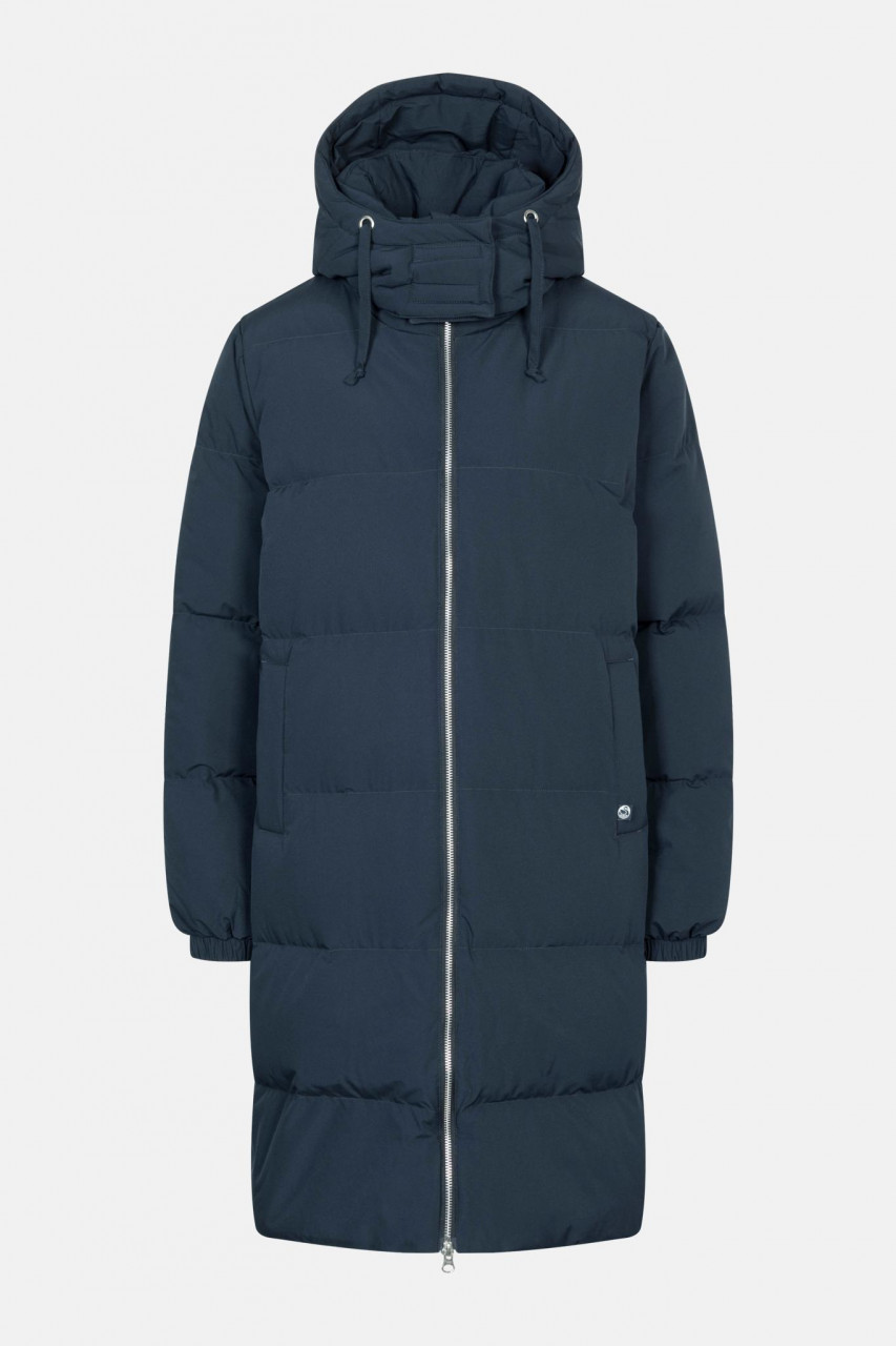 Danefae Daneget Down Damen Wintermantel Dark Navy Dunkelblau Steppmantel