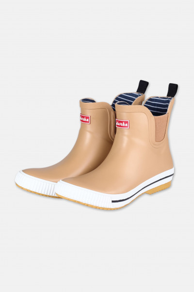 Derbe Wattpuuschen Eco Doe Damen Gummistiefel Halbstiefel Hellbraun Derbe Wattpuuschen Eco Doe Damen Gummistiefel Halbstiefel Hellbraun