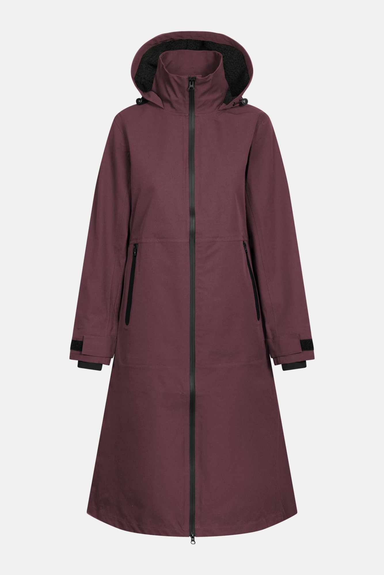 Danefae Regenmantel Danedogwalker Damen Weinrot Braun Rot