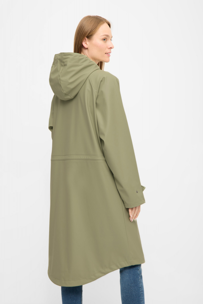 Derbe Regenjacke Friese Tildaby Oxford Damen Hellgrün Oliv