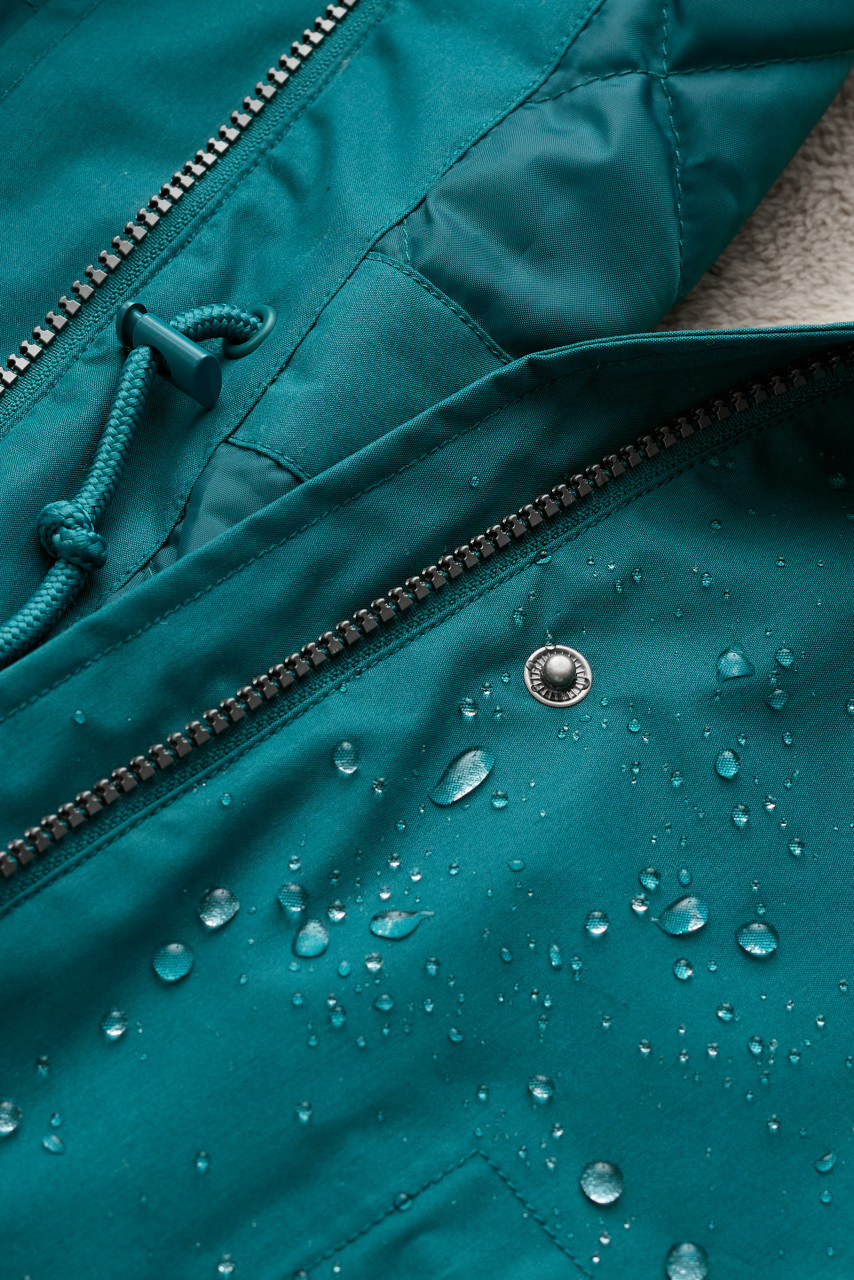 Seasalt Cornwall Regenjacke Plant Hunter Damen Türkis Petrol Winterjacke