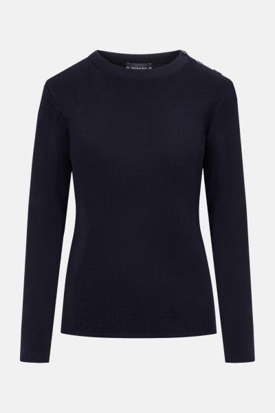 Armor Lux Damen Pullover Briac blau