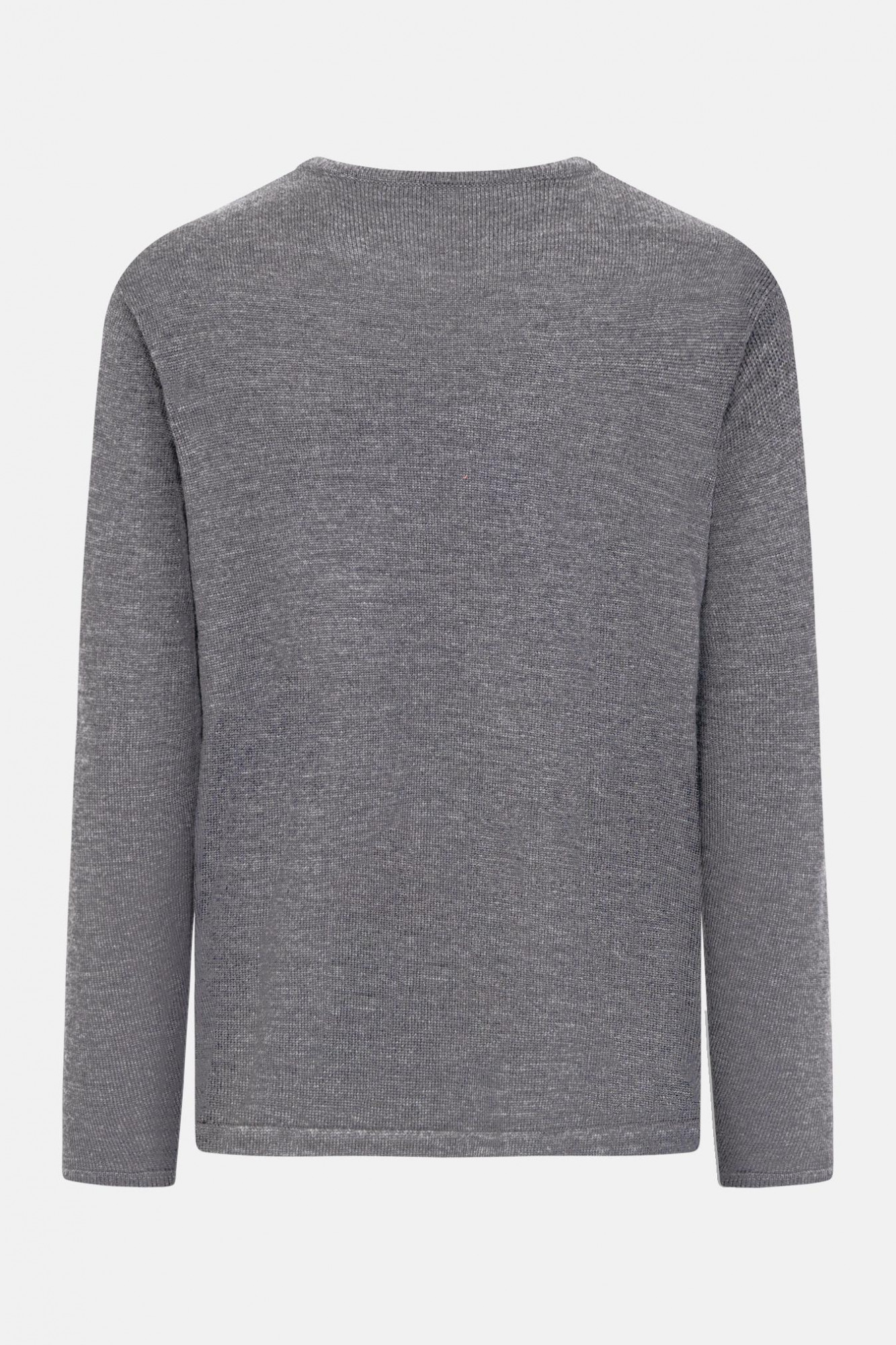 Hanseheld Herren Strickpullover Merino Grau