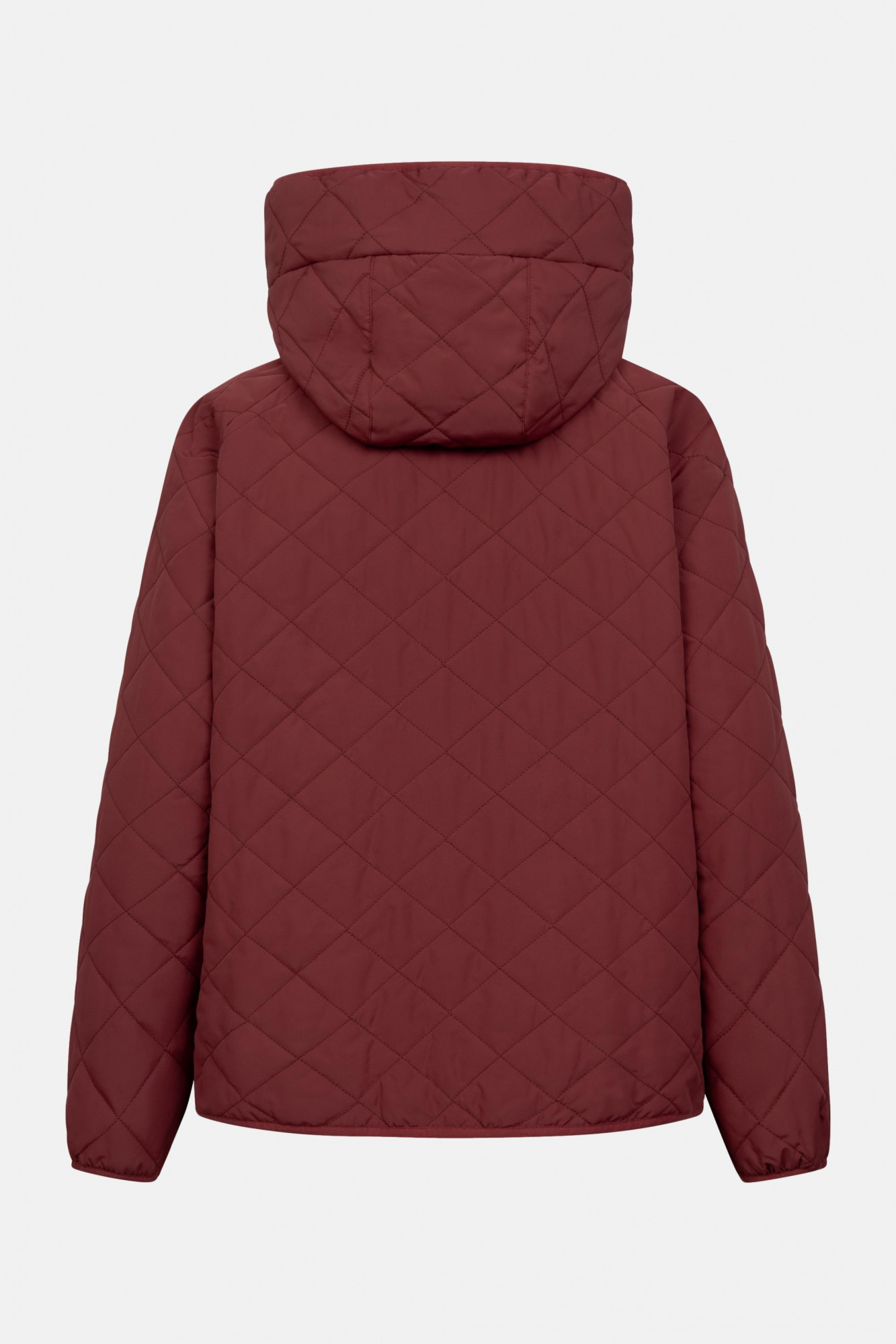 Derbe Übergangsjacke Quiltby Short Damen Rot Bordeaux Steppjacke
