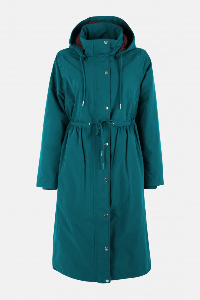 Danefae Winterjacke Danedelight Damen Petrol Parka Extra Lang