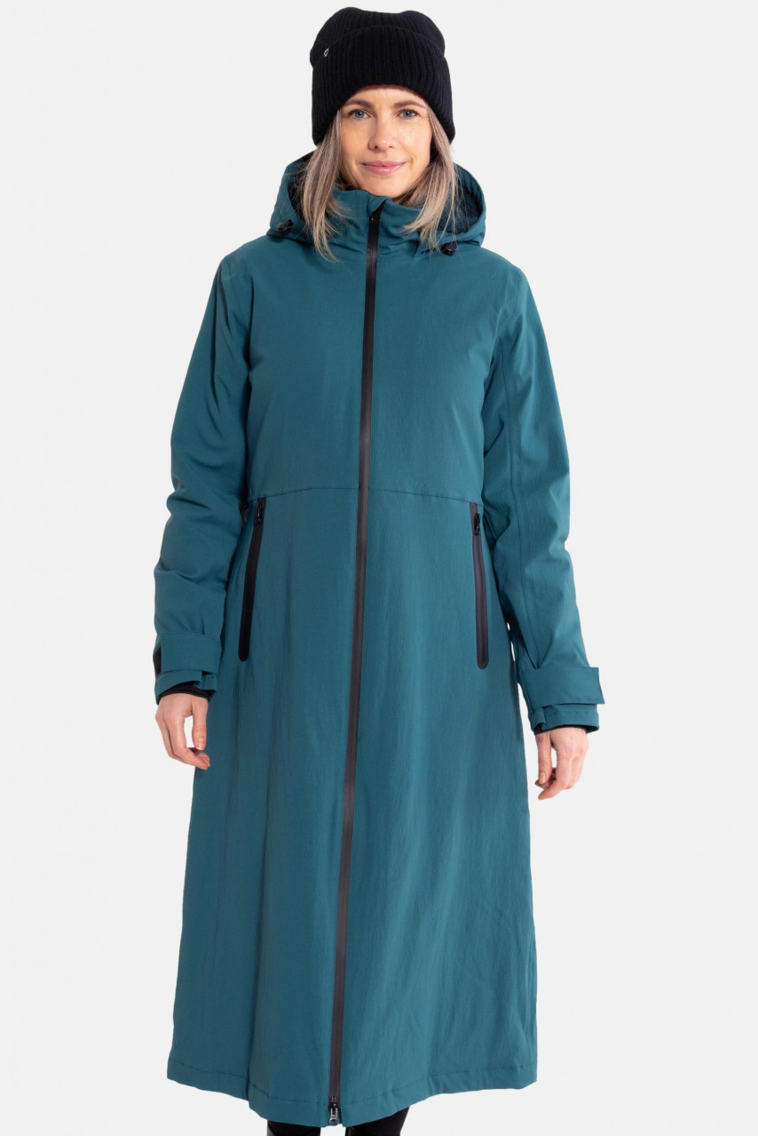 Danefae Wintermantel Danesandur Damen Petrol