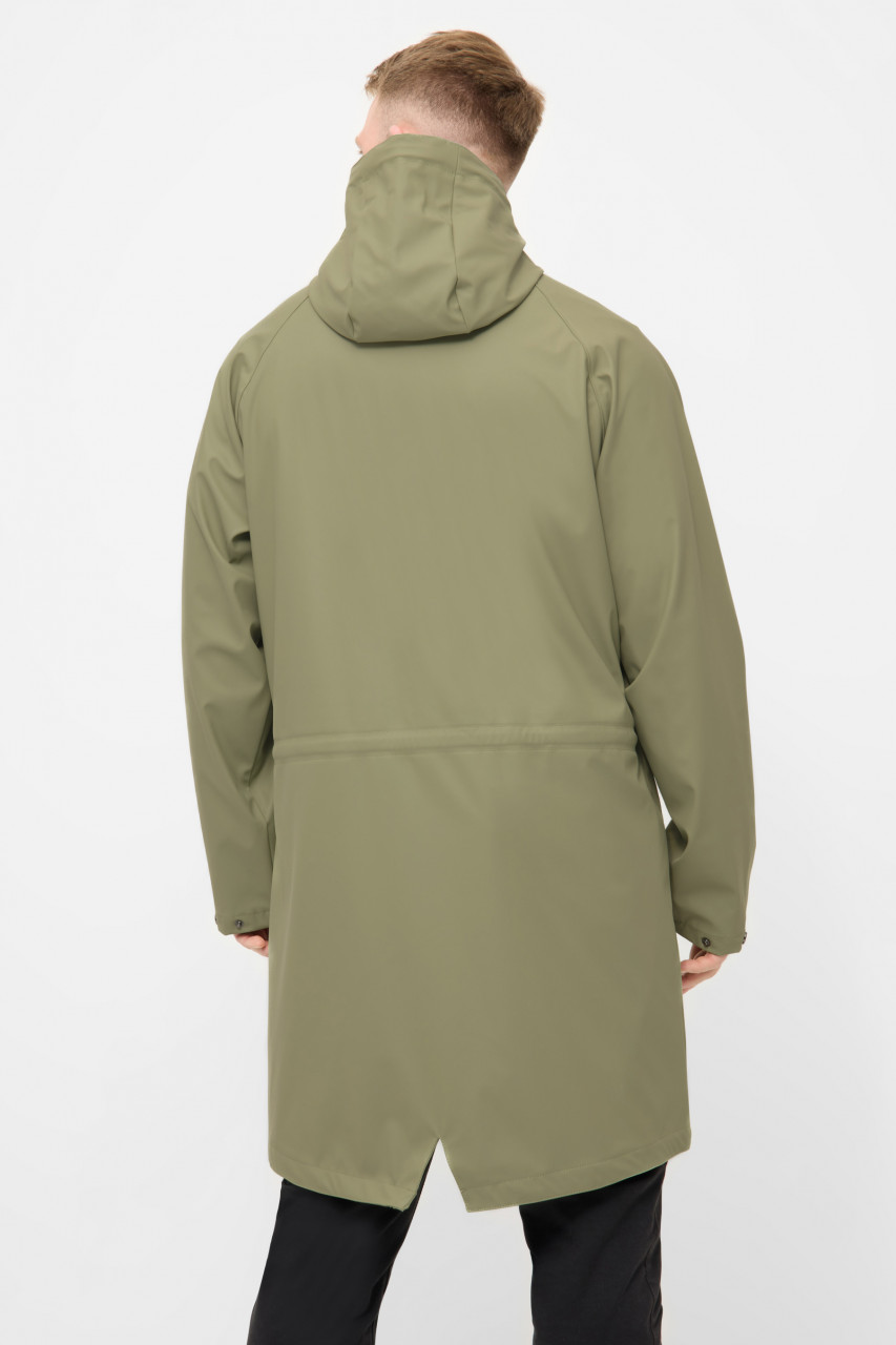 Derbe Regenjacke Valby Oxford Herren Hellgrün