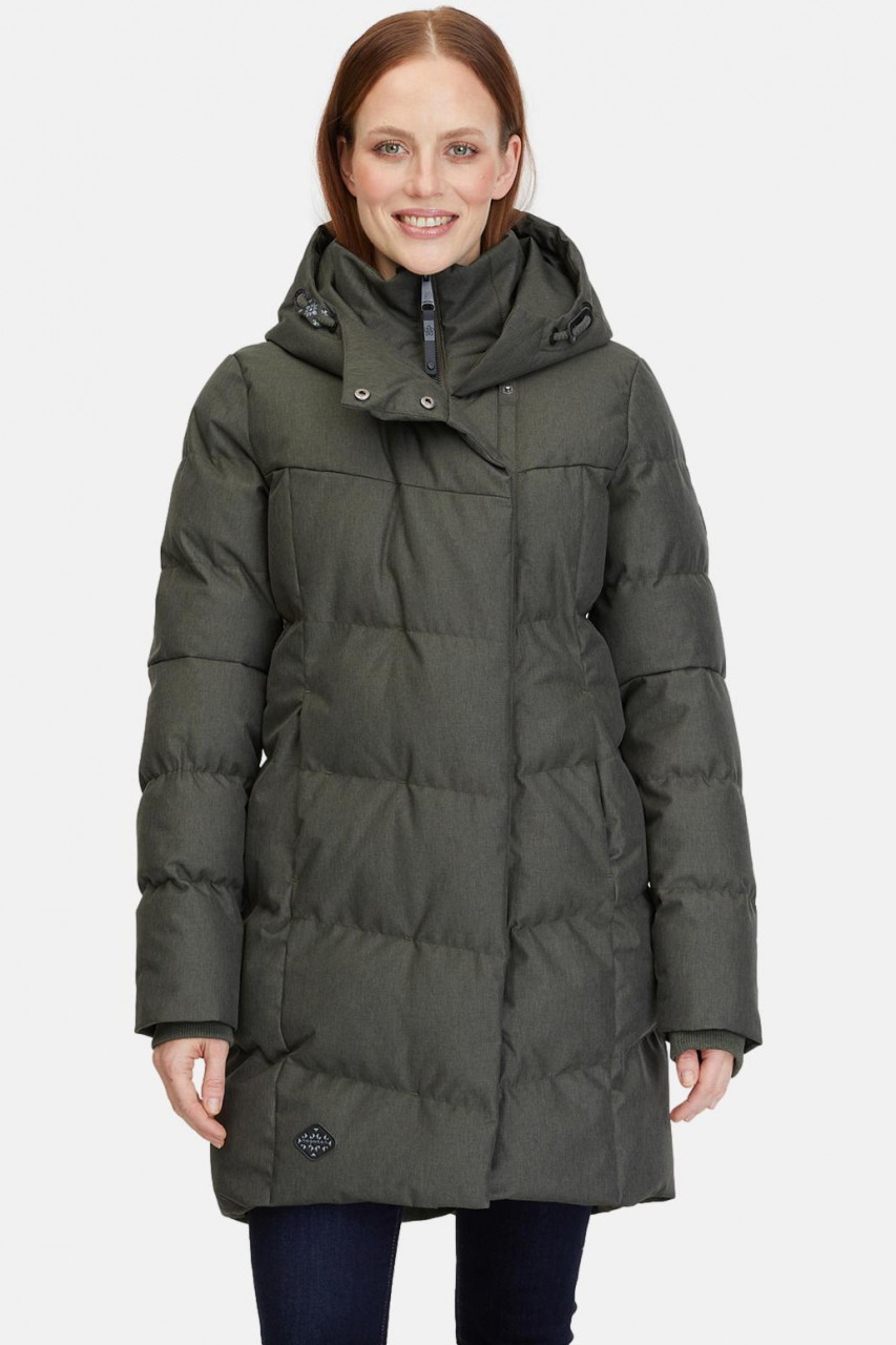 Ragwear Winterjacke Pavla Damen Grün Oliv