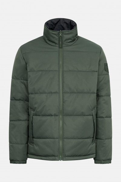 Derbe Winterjacke Bigholm Short Herren Oliv Grün 2in1 Wendejacke Puffer