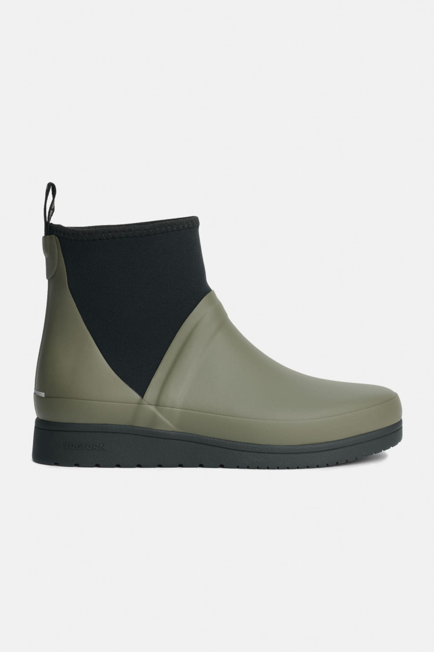 Tretorn Viken Low Neo Damen Gummistiefel Oliv Field Green
