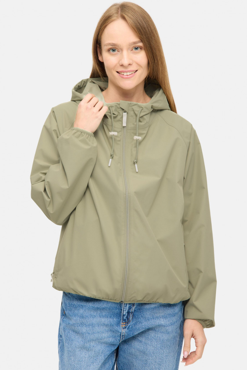 Derbe Regenjacke Packby Damen Hellgrün Packbar