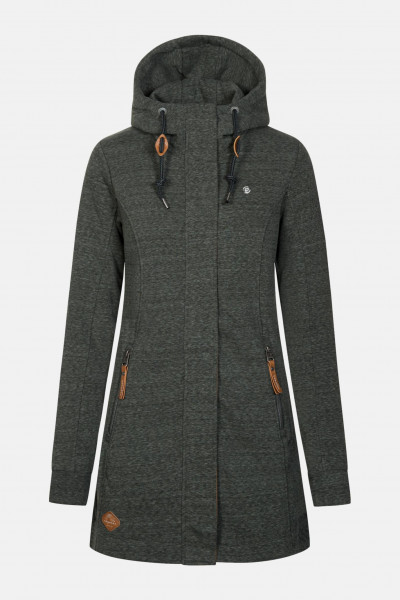 Ragwear Letty Damen Jacke Schwarz Melange