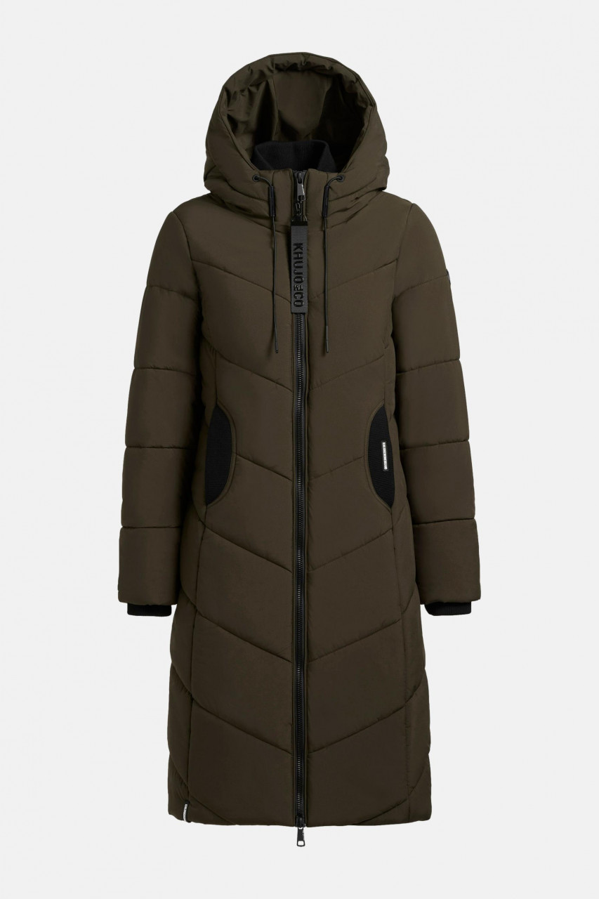 Khujo Aribay 5 Damen Wintermantel Grün