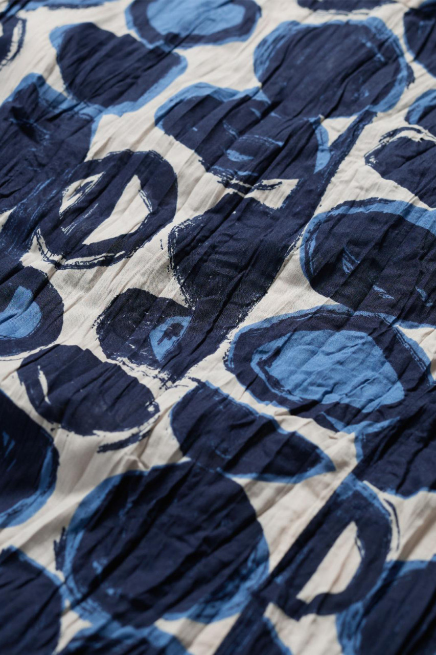 Seasalt Bluse Larissa Damen Punkte Blau Pebble