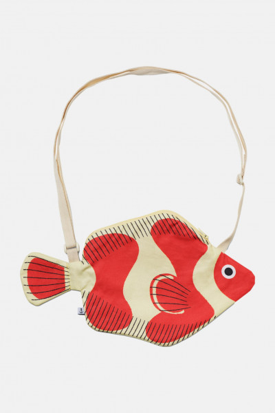 Don Fisher Bauchtasche Clownfisch Orange Weiß Fisch Wasserabweisend