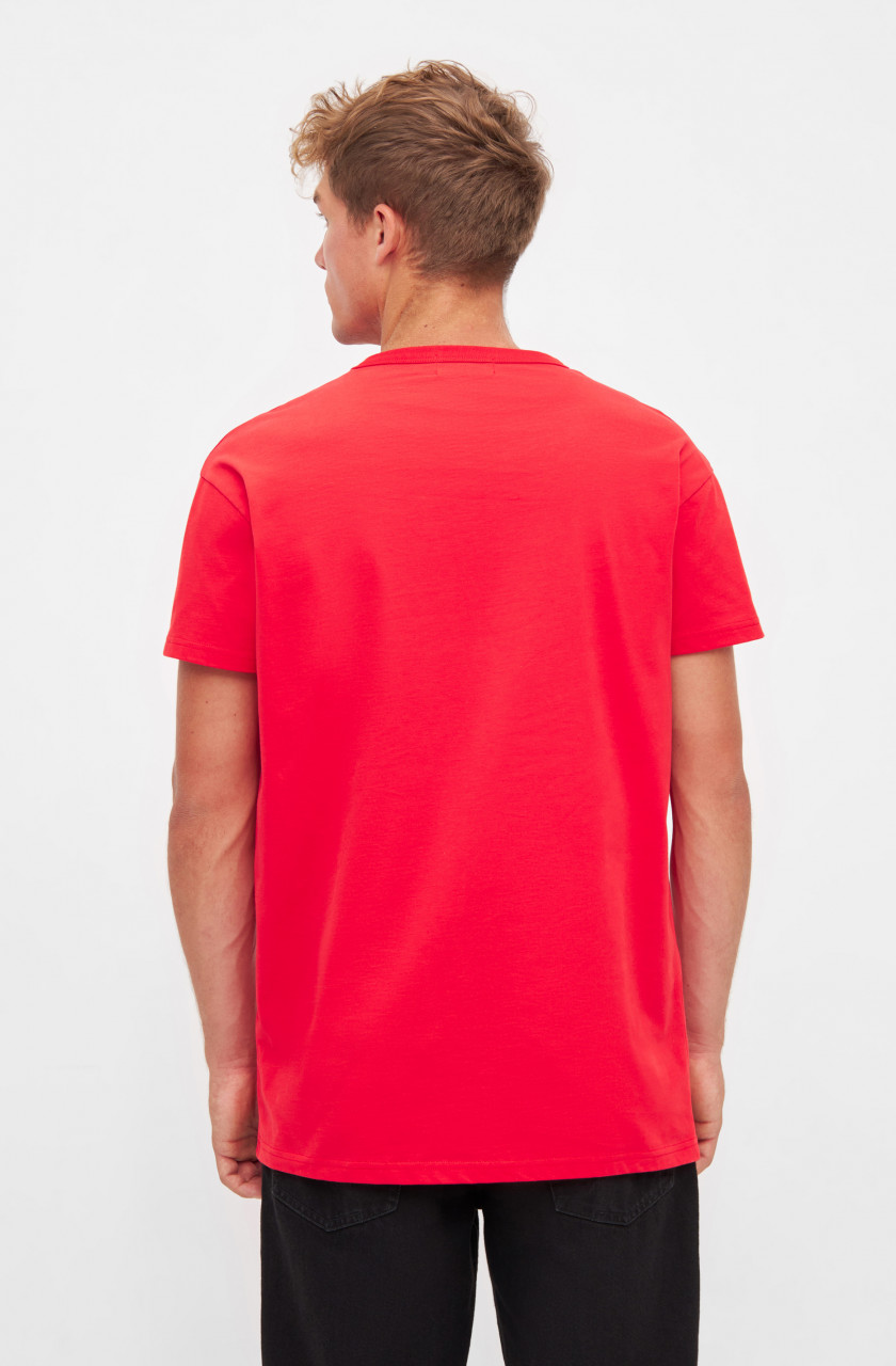 Derbe T-Shirt Sturmmöwe Herren Rot