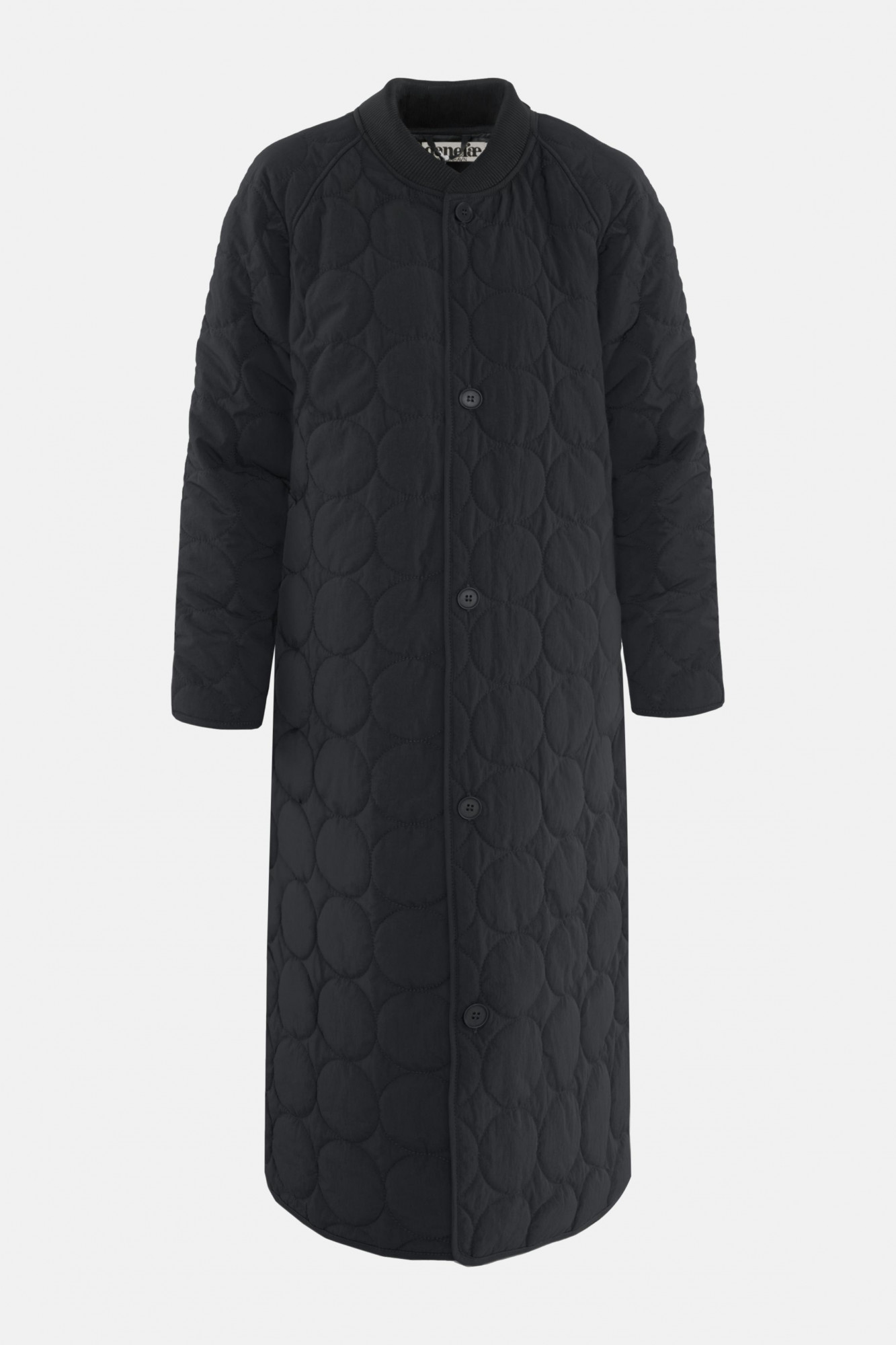 Danefae Wintermantel Daneroyal Damen Schwarz Regenjacke Steppjacke Extra Lang