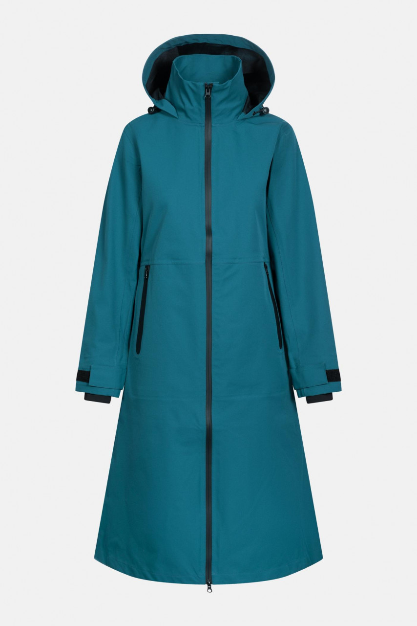 Danefae Regenmantel Danedogwalker Damen Türkis