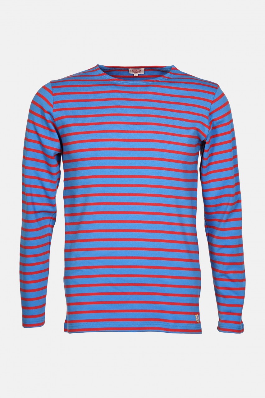 Armor Lux Herren Streifenshirt Blau Rot Mariniere Heritage