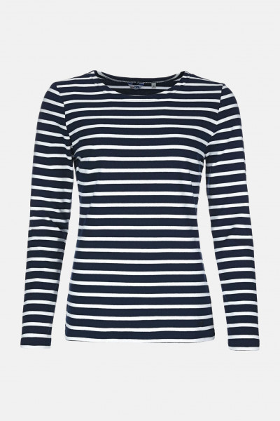 Streifenshirt  Blau für Damen von modAS