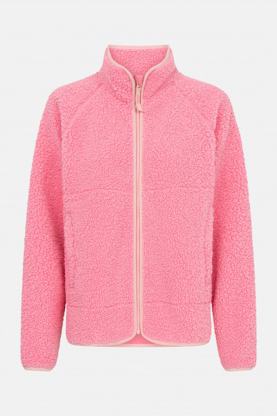 Derbe Damen Fleecejacke Kuschelby Pink Teddy