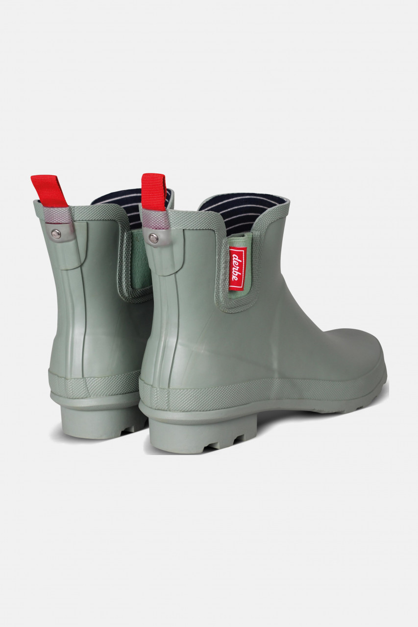 Derbe Taai Botten Eco Lily Pad Grün Damen Gummistiefel Halbstiefel Nachhaltig