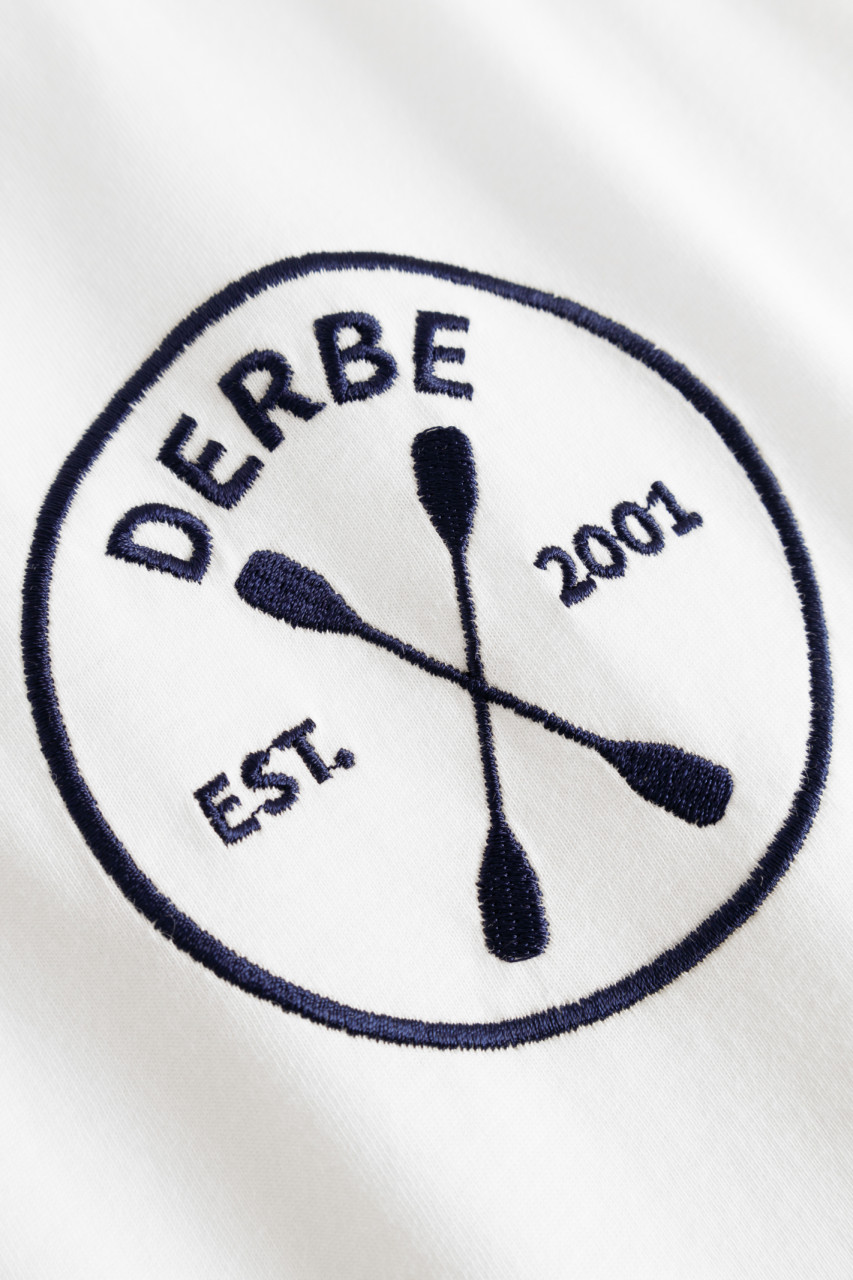 Derbe T-Shirt Paddeln Herren Weiß Blau