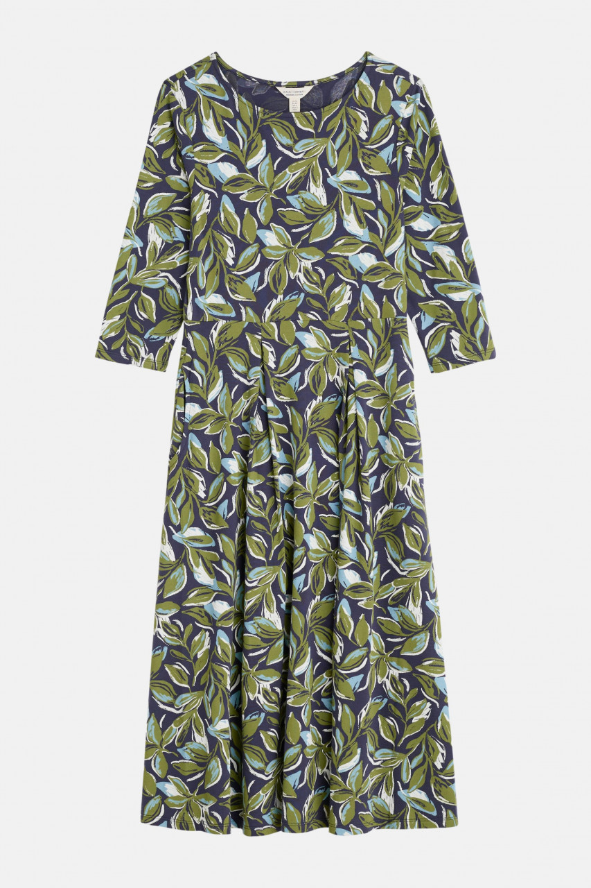 Seasalt Kleid Wild Bouquet Damen Blau Blätter Floral