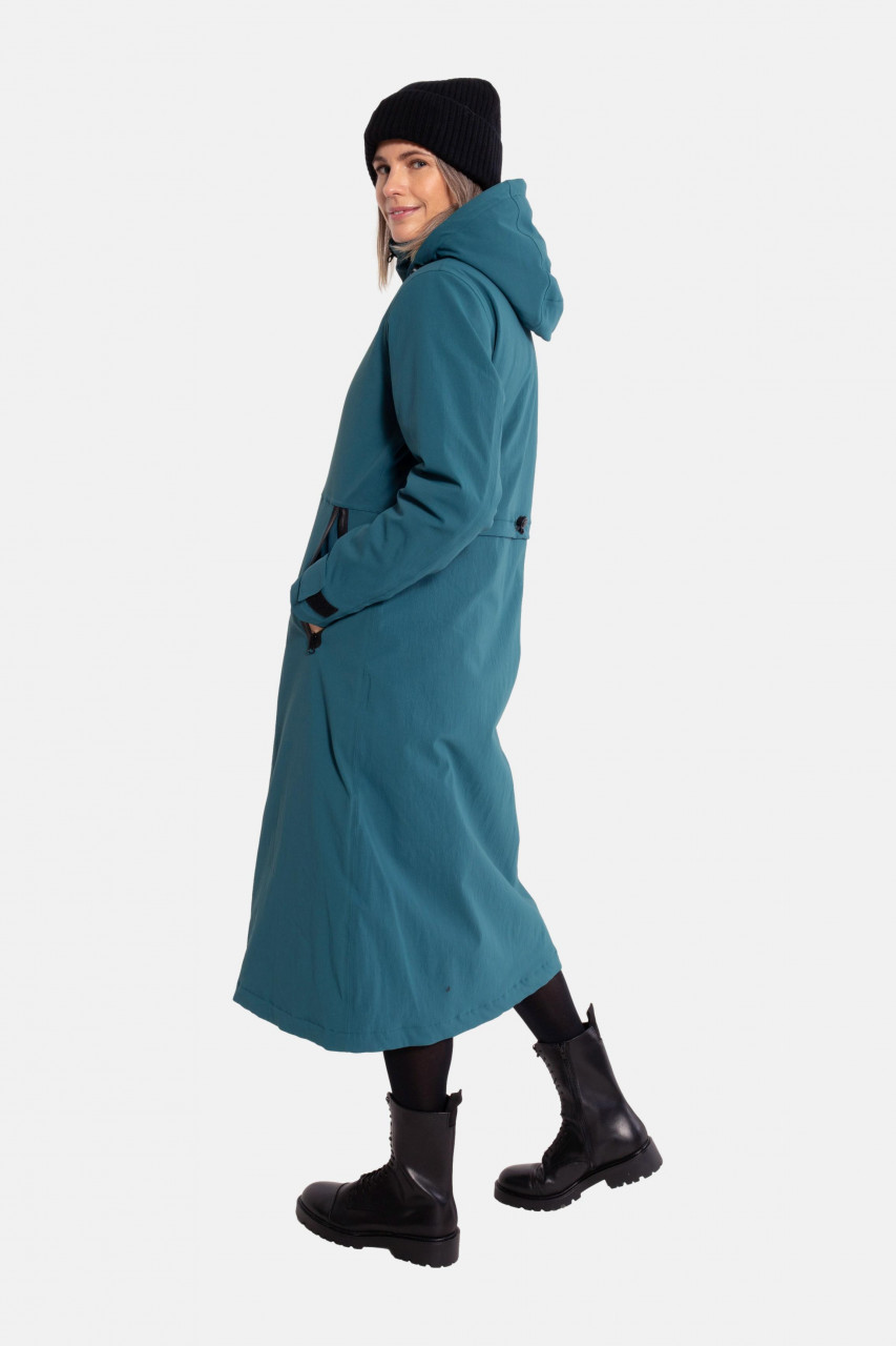 Danefae Wintermantel Danesandur Damen Petrol