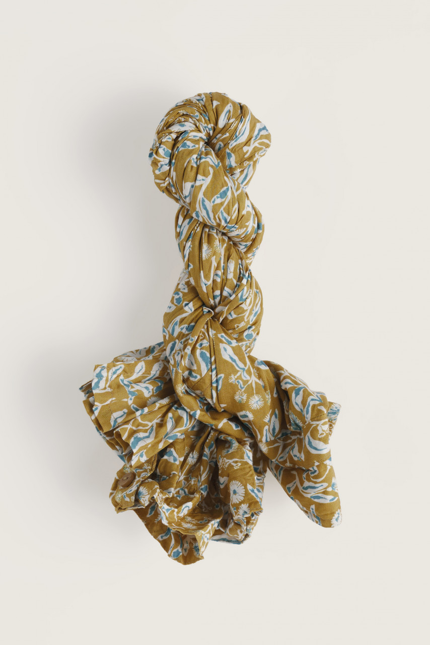 Seasalt Bluse Larissa Damen Gelb Hellblau Blumen Botanical