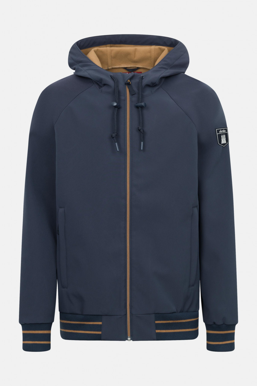 Derbe Softshell Jacke Helgoby Herren Dunkelblau
